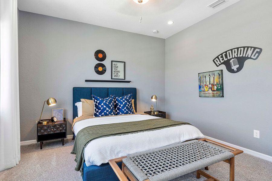 Furnished interior view inside a new home in The Sanctuary – Coastal Collection, Punta Gorda (Image 19).