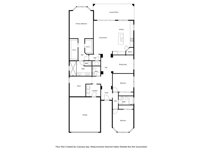 2D floor plan layout of this home in , Westlake, FL (Image 3).