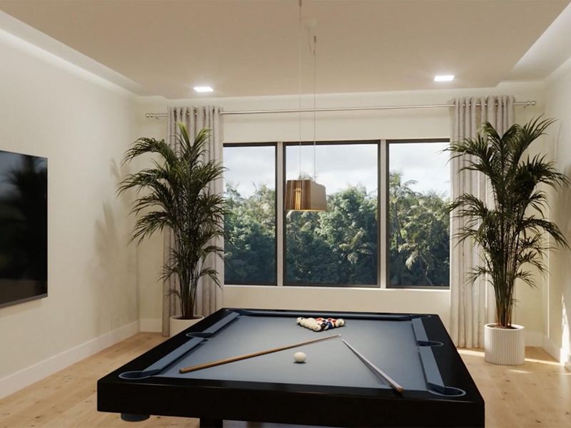 Furnished interior view inside a new home in , West Palm Beach (Image 4).