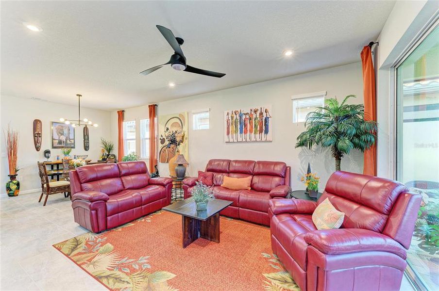 Furnished interior view inside a new home in , Venice (Image 9). Furnished interior view inside a new home in , Venice (Image 9).