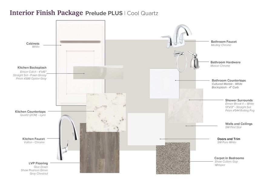 SA Interior Packages Prelude PLUS - Cool - White Cab - Quartz Lyra