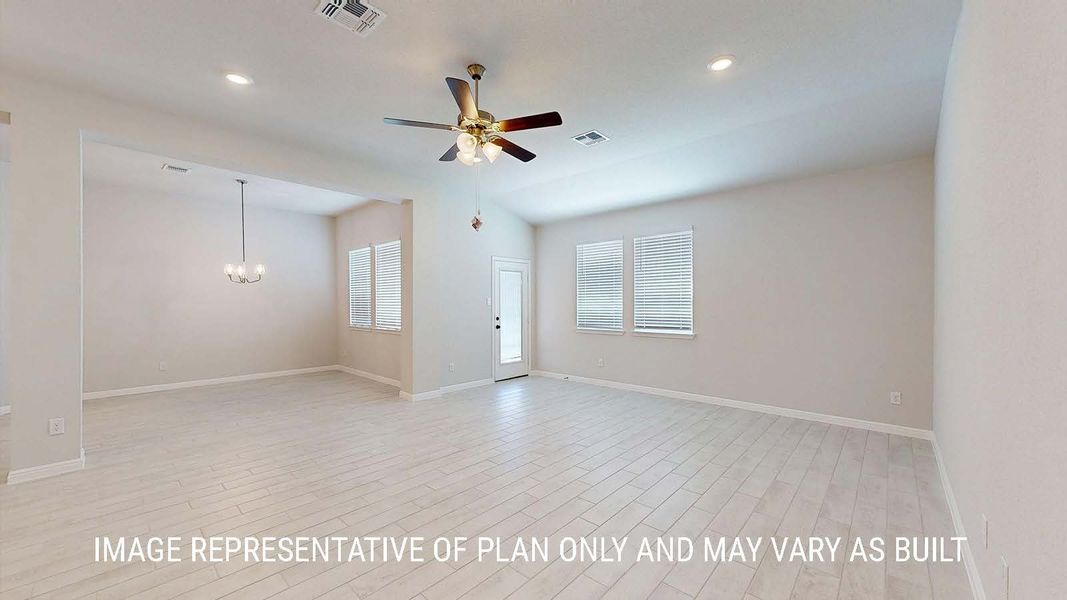 Spacious, unfurnished interior of a new home in Sterling Meadows, Salado (Image 11).