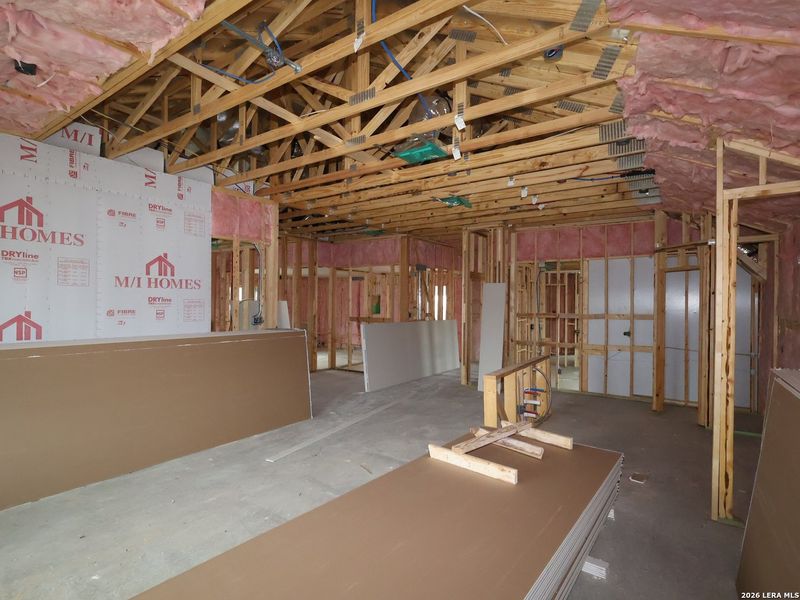 In-progress construction of a new home in Winding Brook, San Antonio, TX (Image 29).