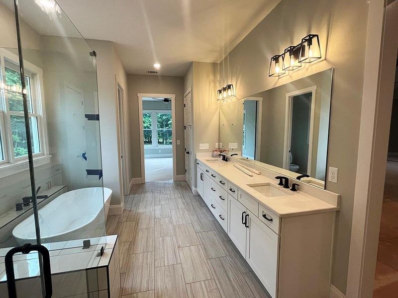 Furnished interior view inside a new home in , Canton (Image 8).