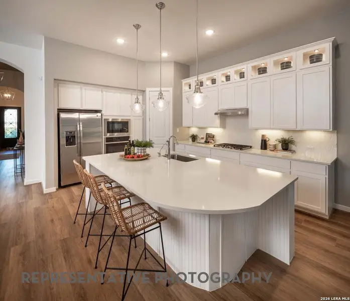 Furnished interior view inside a new home in Mayfair, New Braunfels (Image 15).