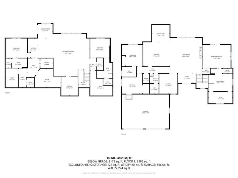 2D floor plan layout of this home in , Douglasville, GA (Image 4).