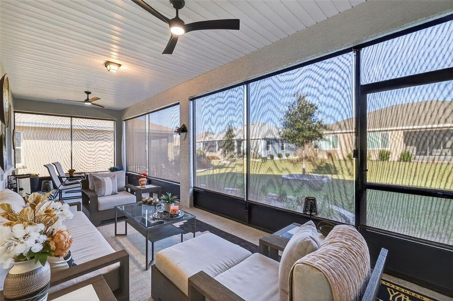 Exterior details and patio area of a home in , Ocala (Image 2).