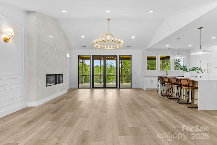 Spacious, unfurnished interior of a new home in , Mills River (Image 21).