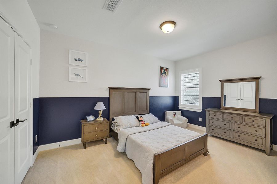 Furnished interior view inside a new home in , Cypress (Image 33).