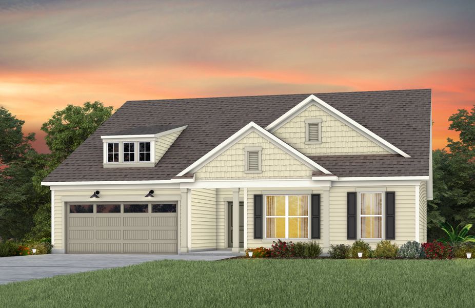 Representative exterior photo of a completed home built from the Amberwood by Pulte Homes in Forest Creek, Waxhaw, NC (Image 23). Representative exterior photo of a completed home built from the Amberwood by Pulte Homes in Forest Creek, Waxhaw, NC (Image 23).