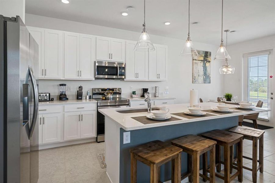 Furnished interior view inside a new home in , Davenport (Image 10). Furnished interior view inside a new home in , Davenport (Image 10).