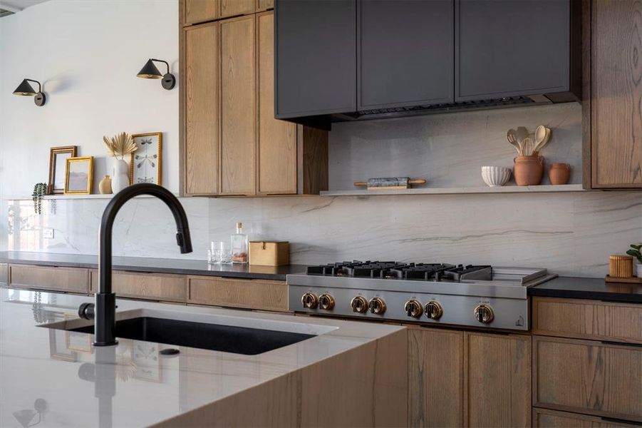 Close-up of interior finishes inside a home in Dove Station Luxury Series, Grapevine (Image 22). Close-up of interior finishes inside a home in Dove Station Luxury Series, Grapevine (Image 22).