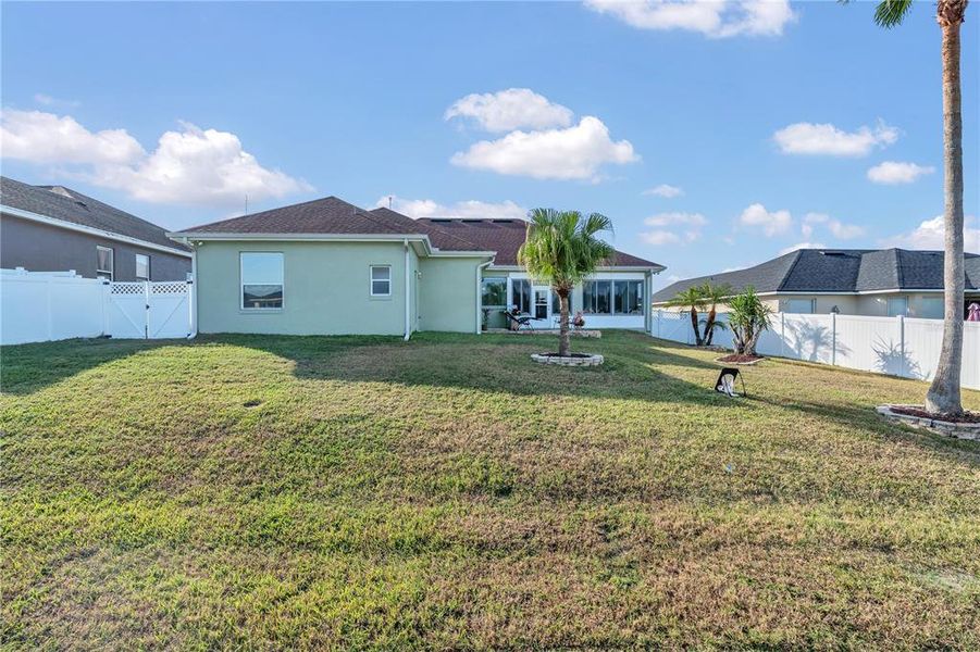 Exterior details and patio area of a home in , Lakeland (Image 27). Exterior details and patio area of a home in , Lakeland (Image 27).