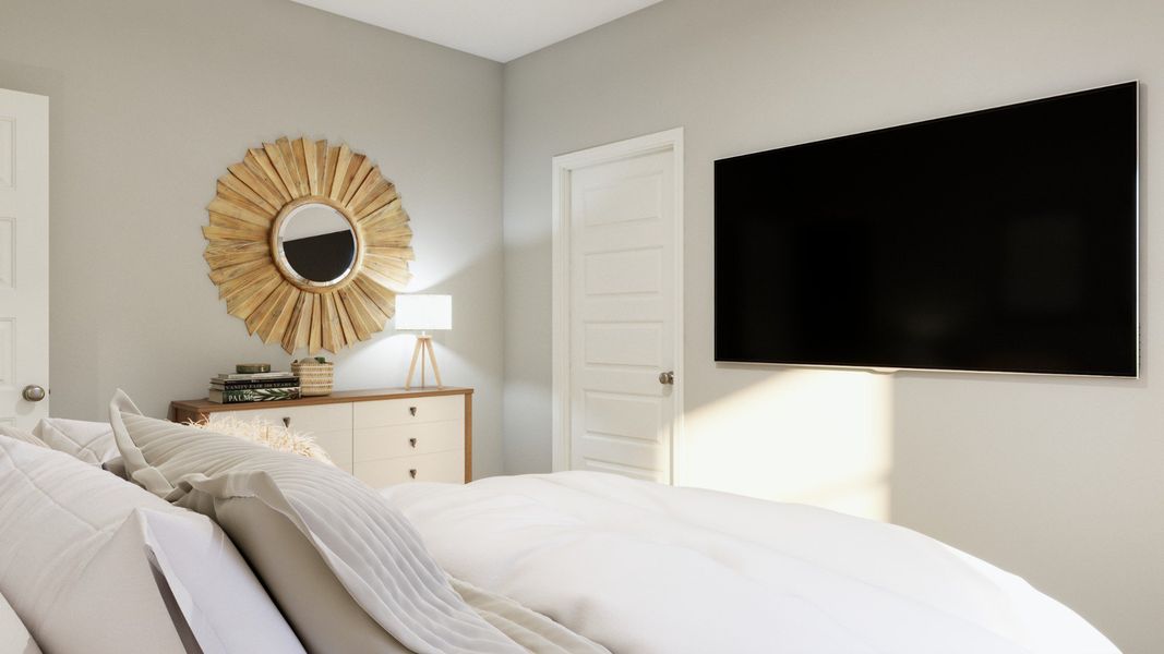 Representative furnished interior of a home built from the The Sage by Legend Homes in Cinco Lakes, San Antonio (Image 13).