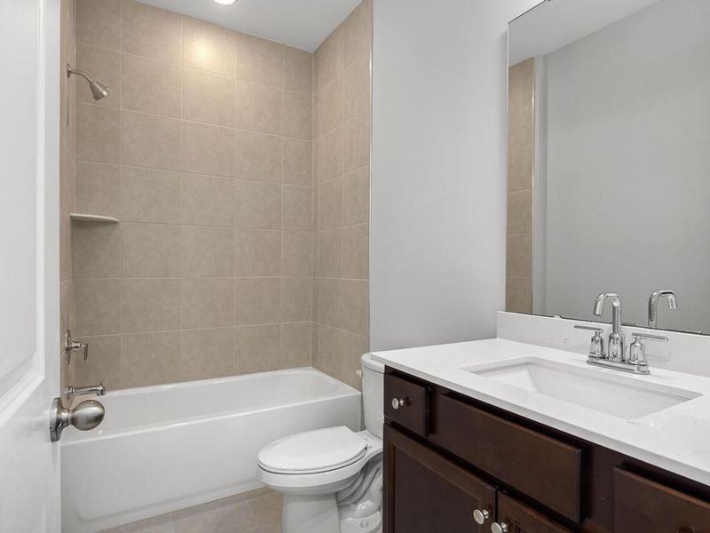 Furnished interior view inside a new home in Gregory Village, Lillington (Image 7).