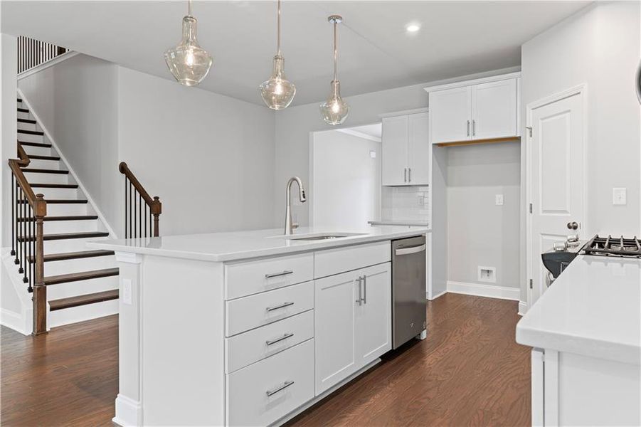 Furnished interior view inside a new home in Berkeley Mill, Cumming (Image 7).