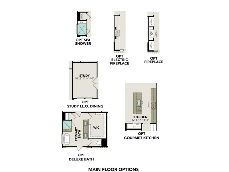 2D floor plan layout for the The Belmont G by Davidson Homes LLC in The Reserve at Potranco Oaks, Castroville, TX (Image 5). 2D floor plan layout for the The Belmont G by Davidson Homes LLC in The Reserve at Potranco Oaks, Castroville, TX (Image 5).