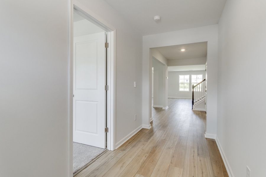 Spacious, unfurnished interior of a new home in Ellington, Elgin (Image 16). Spacious, unfurnished interior of a new home in Ellington, Elgin (Image 16).