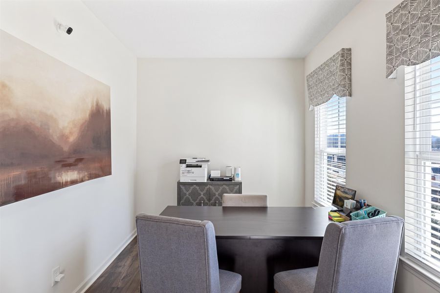 Representative furnished interior of a home built from the Hanover by D.R. Horton in Hillcrest Landing, McDonald (Image 4).
