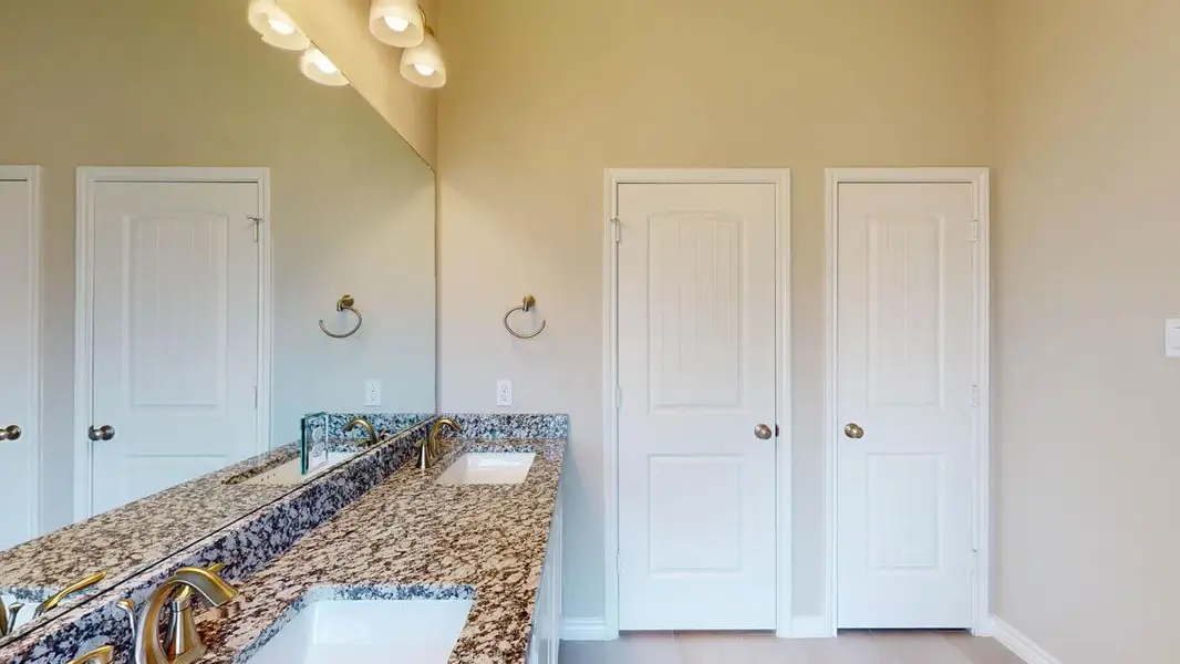 Furnished interior view inside a new home in Sterling Meadows, Salado (Image 4).