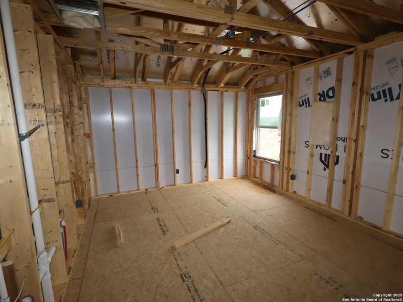 In-progress construction of a new home in Winding Brook, San Antonio, TX (Image 29).