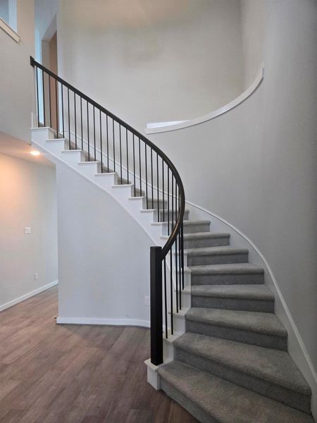 Curved Staircase