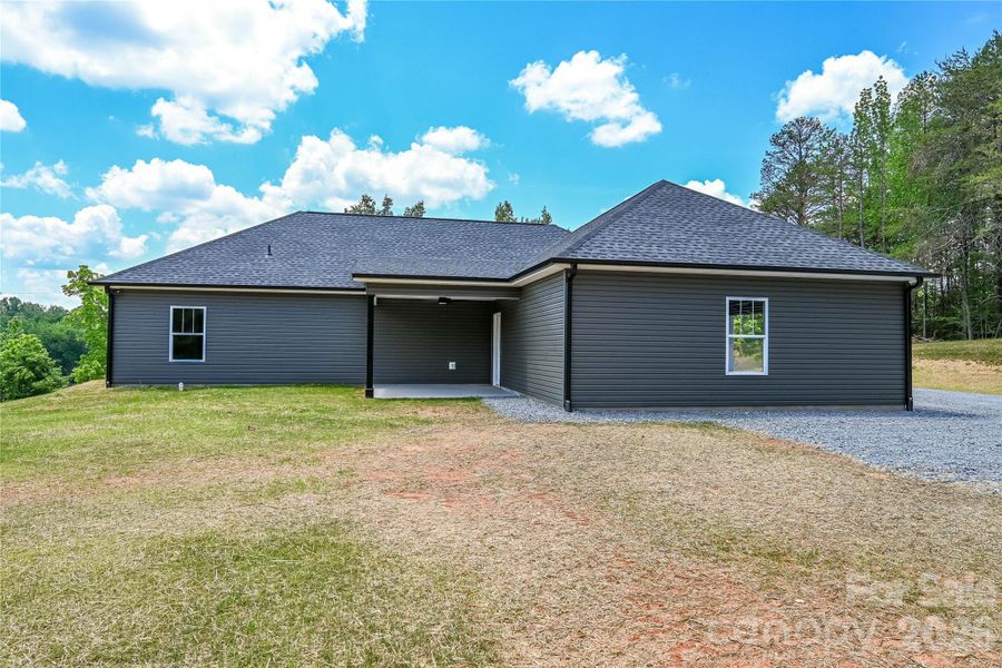 Exterior details and patio area of a home in , Clover (Image 25).