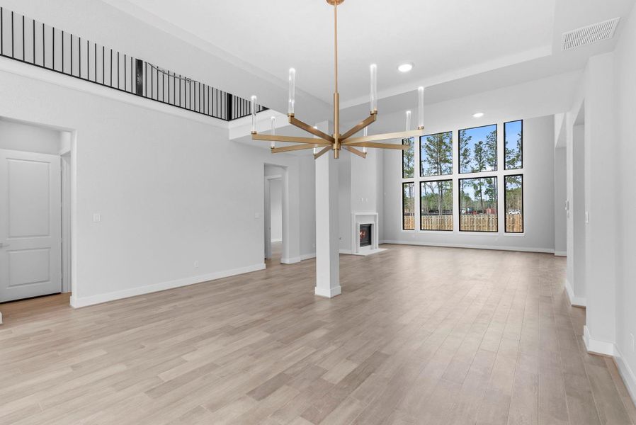 Spacious, unfurnished interior of a new home in COLTON - Fedrick Harris, Montgomery (Image 34).