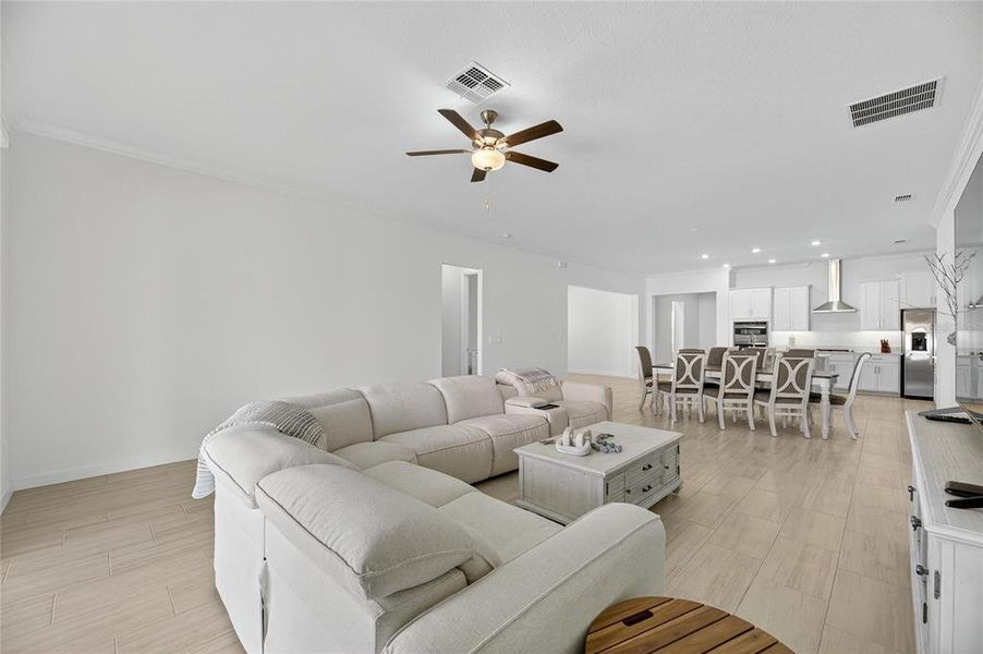 Furnished interior view inside a new home in , Wimauma (Image 17).