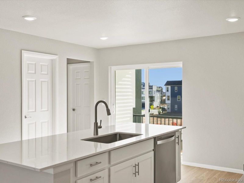 Furnished interior view inside a new home in Three Hills, Morrison (Image 9).