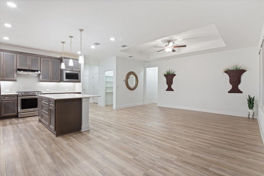 Furnished interior view inside a new home in , Georgetown (Image 10).