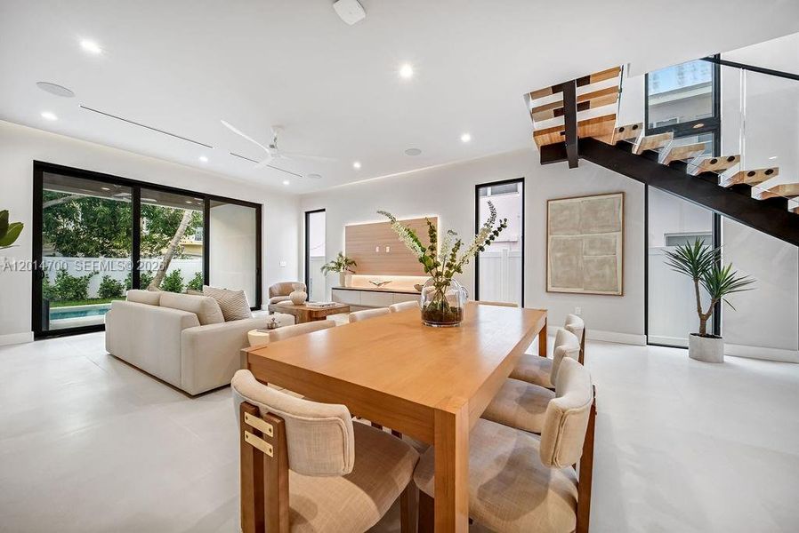 Furnished interior view inside a new home in , Fort Lauderdale (Image 15).