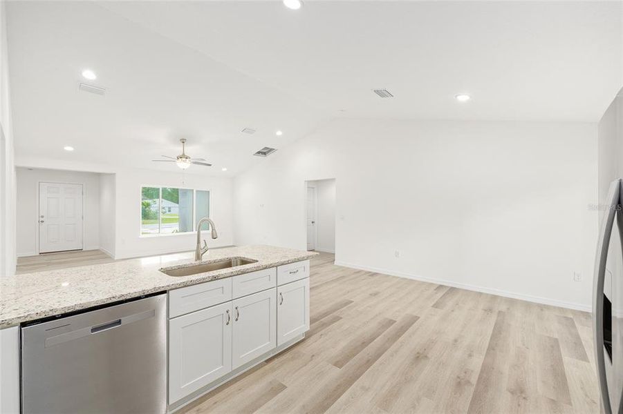 Furnished interior view inside a new home in , Ocala (Image 10).