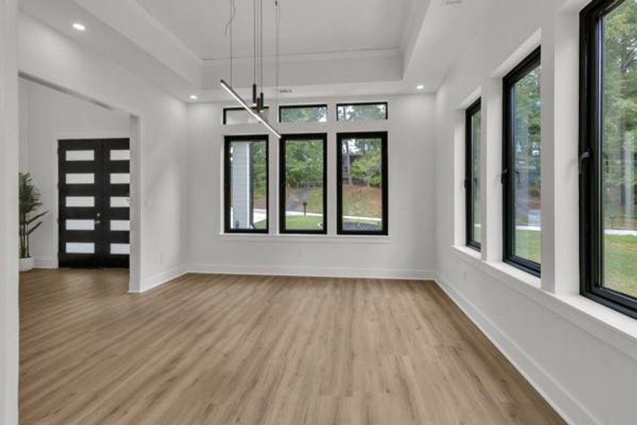 Spacious, unfurnished interior of a new home in , Atlanta (Image 73).