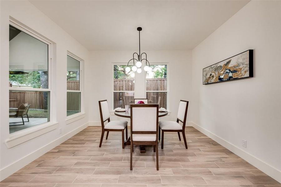 Furnished interior view inside a new home in , Fort Worth (Image 26).