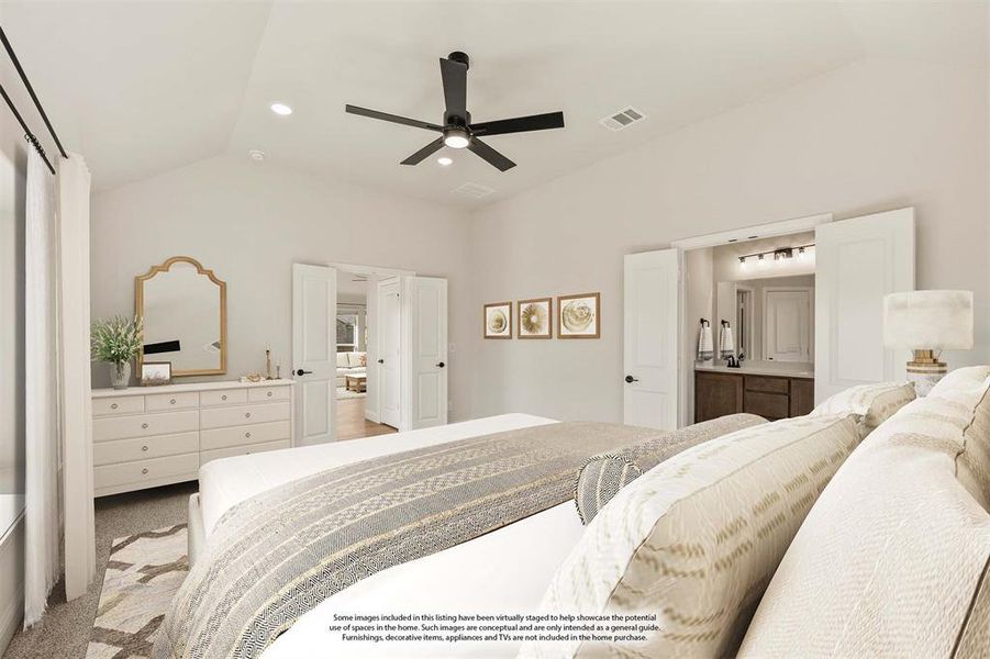 Furnished interior view inside a new home in Waverly Estates, Josephine (Image 16). Furnished interior view inside a new home in Waverly Estates, Josephine (Image 16).