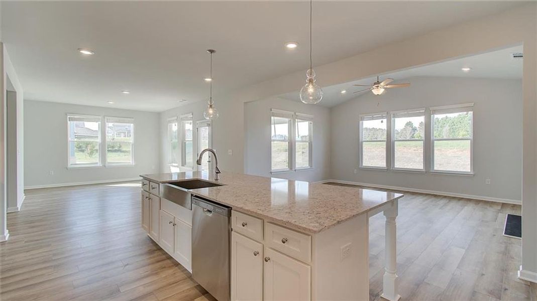 Furnished interior view inside a new home in Brighton, Locust Grove (Image 9).
