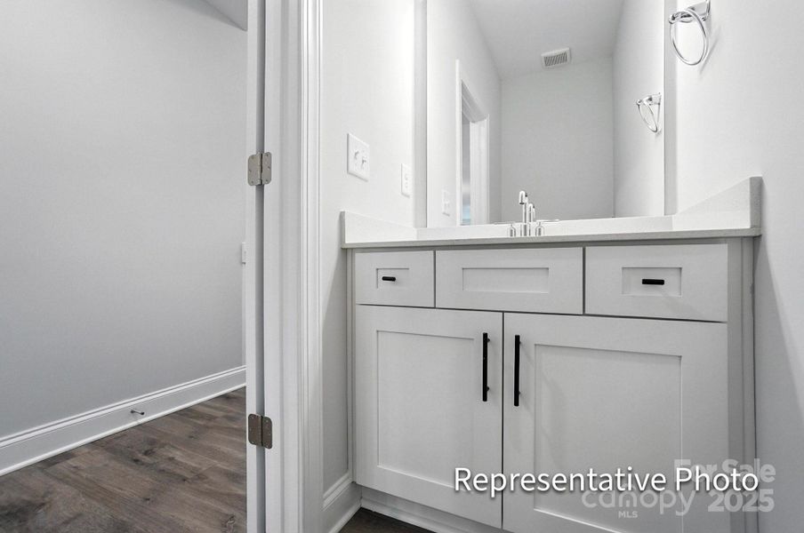 Furnished interior view inside a new home in Harrisburg Village Townhomes, Harrisburg (Image 4).
