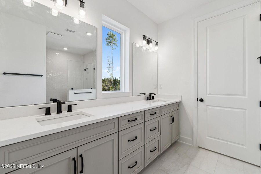 Furnished interior view inside a new home in Evergreen Island at Silverleaf - Classic, St. Augustine (Image 9).