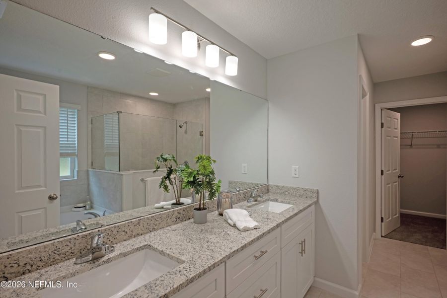 Furnished interior view inside a new home in , Jacksonville (Image 35).