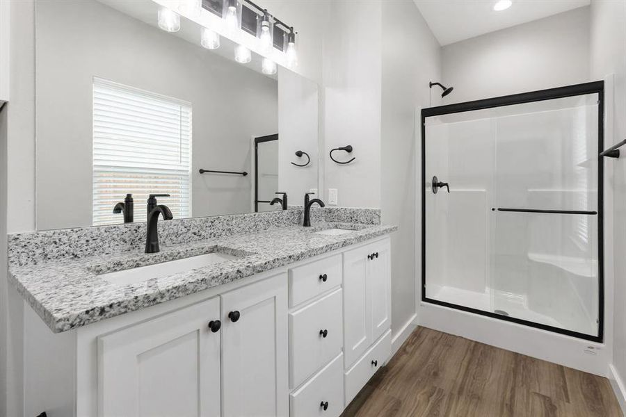 Furnished interior view inside a new home in , Sulphur Springs (Image 8). Furnished interior view inside a new home in , Sulphur Springs (Image 8).