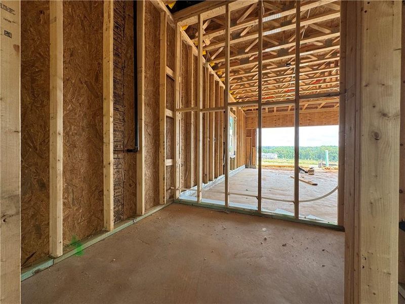 In-progress construction of a new home in Eastlyn Crossing, Flowery Branch, GA (Image 7). In-progress construction of a new home in Eastlyn Crossing, Flowery Branch, GA (Image 7).
