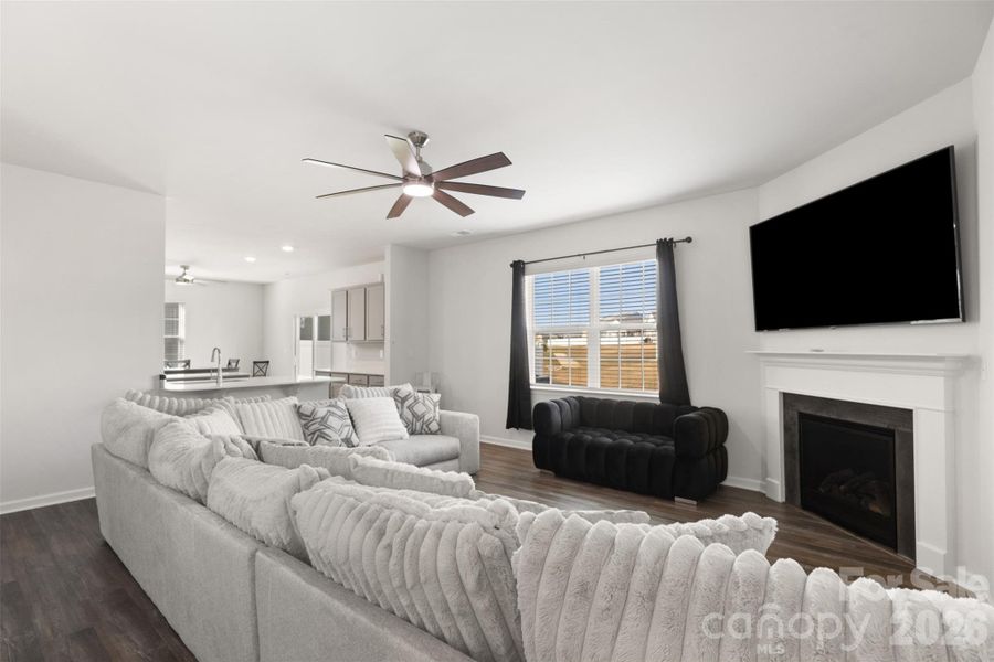 Furnished interior view inside a new home in Secrest Commons, Monroe (Image 10). Furnished interior view inside a new home in Secrest Commons, Monroe (Image 10).