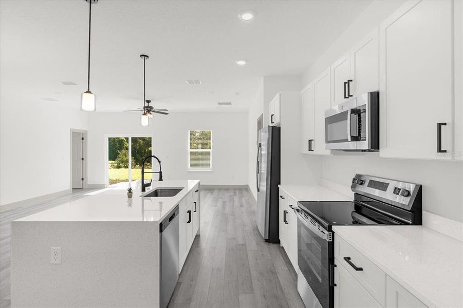 Furnished interior view inside a new home in , Ocala (Image 6).