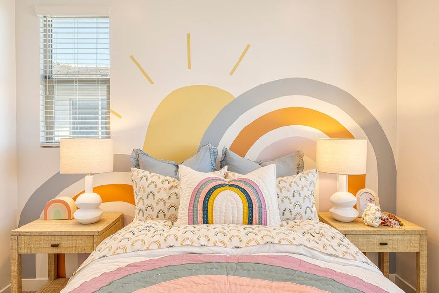 Furnished interior view inside a new home in Arietta at Soleo, San Tan Valley (Image 13).