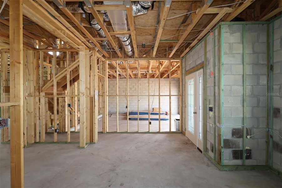 In-progress construction of a new home in Bay Lake Farms, St. Cloud, FL (Image 6).