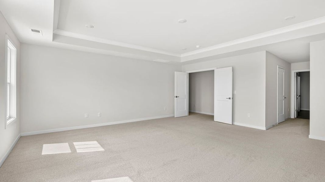 Spacious, unfurnished interior of a new home in Adams Glen, Greenville (Image 36). Spacious, unfurnished interior of a new home in Adams Glen, Greenville (Image 36).