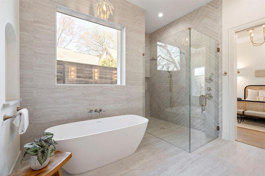 Furnished interior view inside a new home in , Dallas (Image 10). Furnished interior view inside a new home in , Dallas (Image 10).