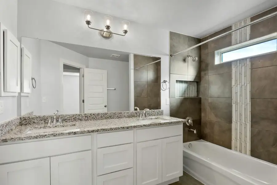 Representative furnished interior of a home built from the Winfield by View Homes in Paseo del Este, El Paso (Image 8). Representative furnished interior of a home built from the Winfield by View Homes in Paseo del Este, El Paso (Image 8).