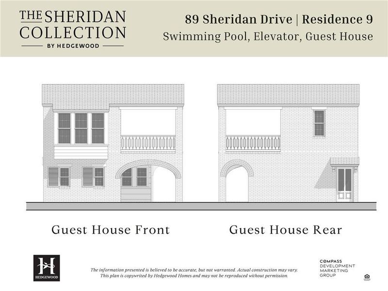 Exterior rendering of this home design in Delmont, Atlanta, GA (Image 4).